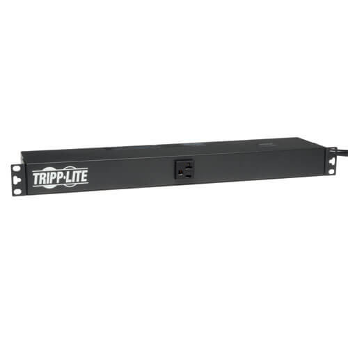 Tripp Lite PDU1220 PDU Basic 120V 20A 5-15/20R 13 Outlet 5-20P Horizontal 1URM