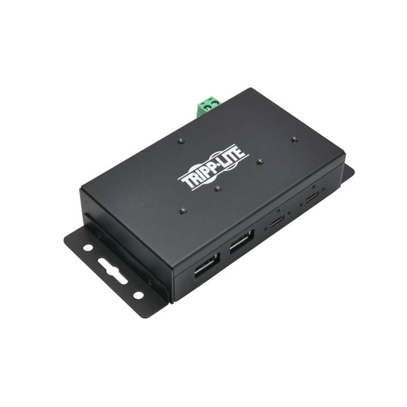 Tripp Lite U460-2A2C-IND USB Hub 4-Port Industrial 2 USB C & 2 USB-A USB 3.1 Gen 2 10Gbps