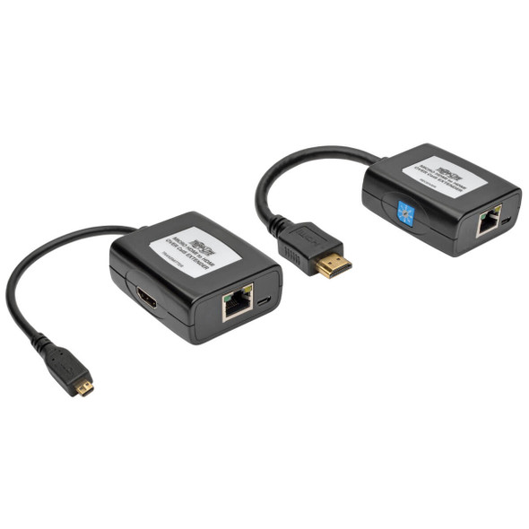 Tripp Lite B126-1A1-U-MCRO Micro-HDMI to HDMI over Cat5/Cat6 Extender Transmitter Receiver