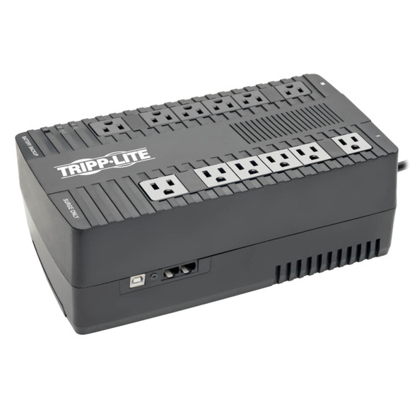 Tripp Lite AVR750U 750VA 450W UPS Desktop Battery Back Up AVR Compact 120V USB RJ11