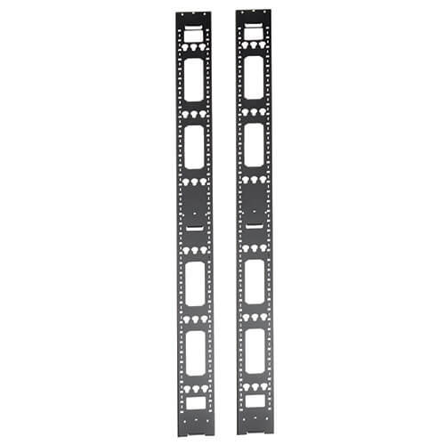 Tripp Lite SRVRTBAR45 45U Rack Enclosure Server Cabinet Vertical Cable Management Bars