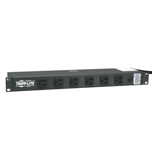 Tripp Lite RS-1215-20T Power Strip Rackmount Metal 120V 5-15/20R 12 Outlet 15ft Cord 1U