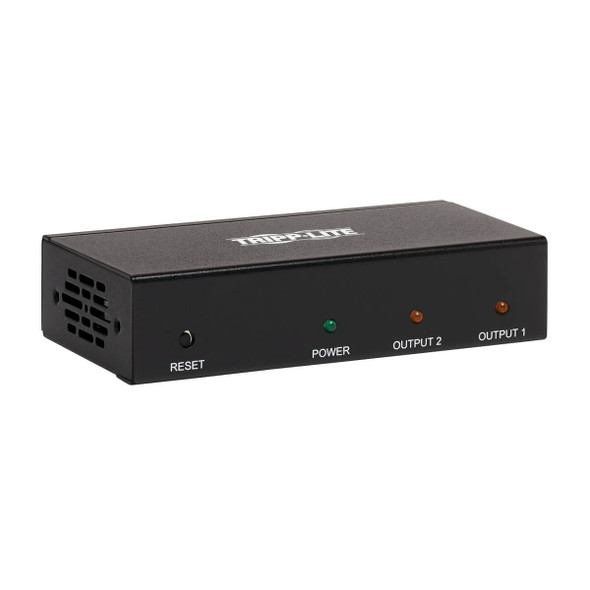 Tripp Lite B118-002-HDR HDMI Splitter 2-Port 4K @ 60Hz Multi-Resolution Support HDR TAA