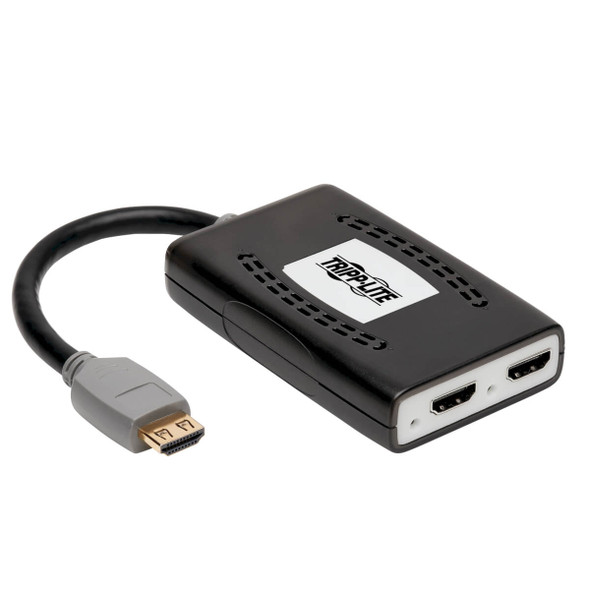 Tripp Lite B118-002-HDR-V2 HDMI Splitter 2-Port 4K @60Hz HDMI 2.0 4:4:4 HDR USB Powered TAA