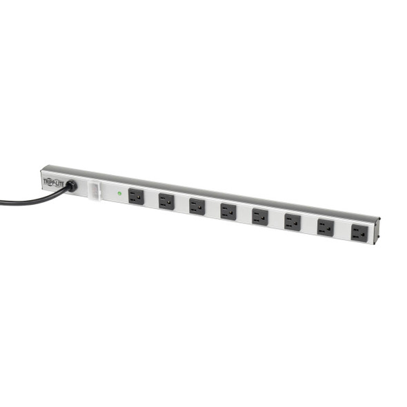 Tripp Lite SS240806 Surge Protector Power Strip 120V 8 Outlet 6ft Cord 24" Length