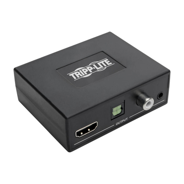 Tripp Lite P130-000-AUD4K6 4K HDMI Audio Extractor De-embedder TOSLINK, RCA 3.5 mm Stereo