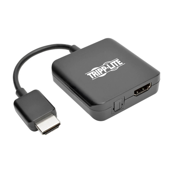 Tripp Lite P130-06N-AUDIO HDMI Audio De-Embedder Extractor with HDMI Cable UHD 4Kx2K