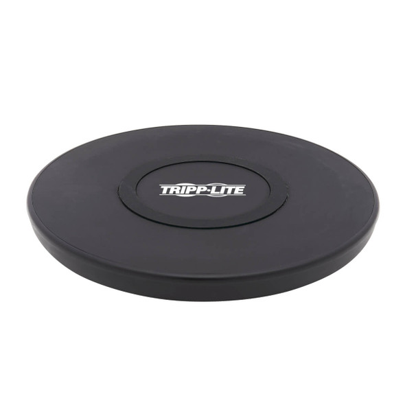 Tripp Lite U280-Q01FL-BK Wireless Phone Charger 10W Qi Certified Apple Samsung Compatible