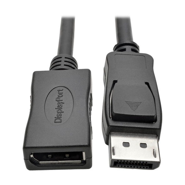 Tripp Lite P579-010 DisplayPort Extension Cable 4K w/ Latches HDCP 2.2 M/F 10ft 10'