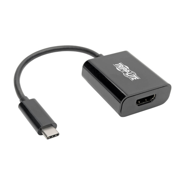 Tripp Lite U444-06N-HDB-AM USB C to HDMI Adapter Converter M/F 4K USB Type C to HDMI Black