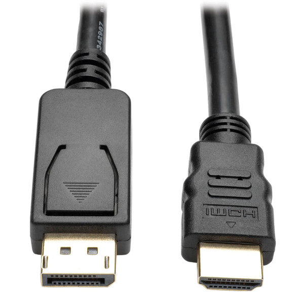 Tripp Lite P582-006-V2 DisplayPort 1.2 to HDMI Active Adapter M/M UHD 4K x 2K 1080p 6'