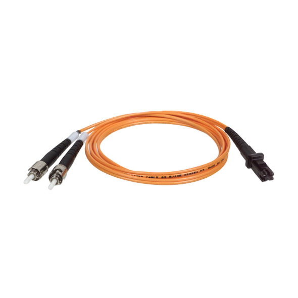 Tripp Lite N308-15M 15M Duplex Multimode Fiber 62.5/125 Patch Cable MTRJ/ST 50ft