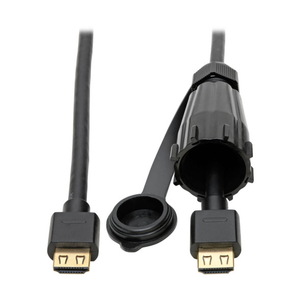Tripp Lite P569-006-IND HDMI Cable High-Speed IP67 Connector Industrial Ethernet M/M 6ft