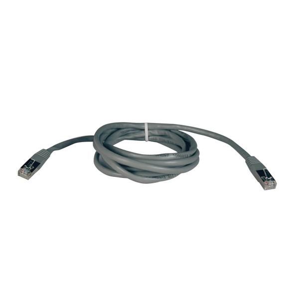 Tripp Lite N105-050-GY 50ft Cat5e Cat5 350MHz Molded Shielded Patch Cable RJ45 Gray 50'