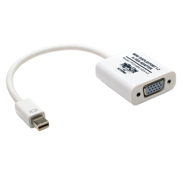 Tripp Lite P137-06N-VGA-V2 Mini Displayport 1.2 to VGA Adapter Converter Mini-DP to VGA 6