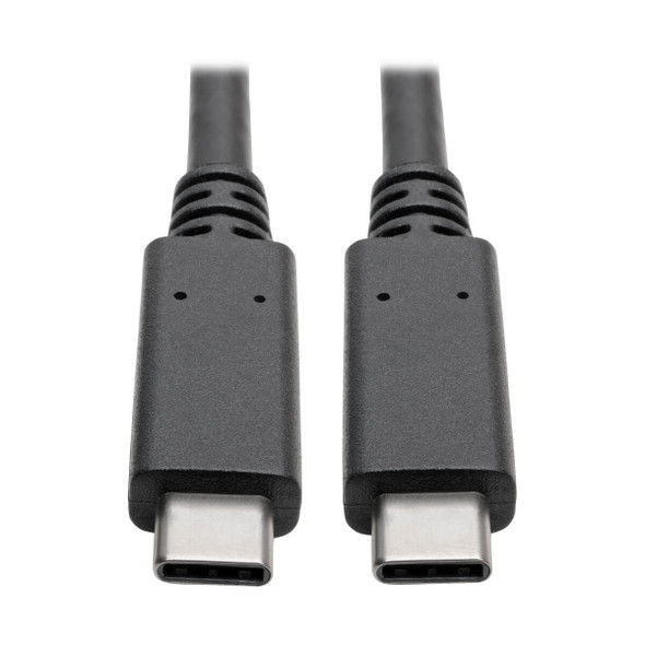 Tripp Lite U420-003-G2-5A USB 3.1 Gen 2 USB-C Cable w/ 5A Rating 20V M/M USB Type-C 3ft 3'