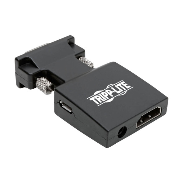 Tripp Lite P131-000-A-DISP HDMI to VGA Active Adapter Converter w Audio F/M 1080p @ 60Hz