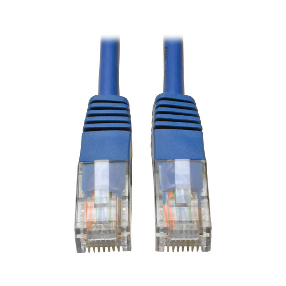 Tripp Lite N002-075-BL Cat5 Cat5e Molded Patch Cable 350Mhz UTP Blue RJ45 M/M 75ft 75'