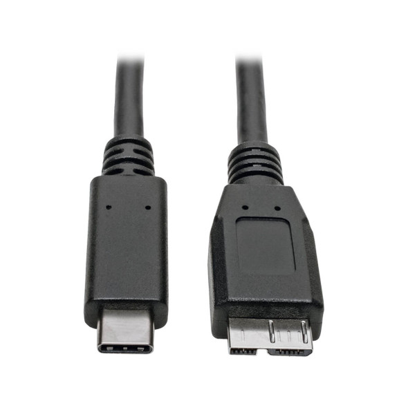Tripp Lite U426-006 USB C to USB Micro-B Cable 3.1 Gen 1, 5 Gbps USB Type C M/M 6ft