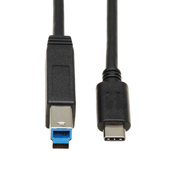 Tripp Lite U422-20N-G2 USB C to USB Type B Cable USB Type C 3.1 Gen 2, 10 Gbps M/M 20in