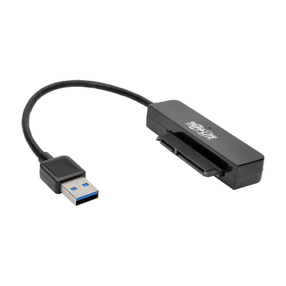 Tripp Lite U338-06N-SATA-B 6in USB 3.0 SuperSpeed to SATA III Adapter w/UASP/2.5-3.5" Black