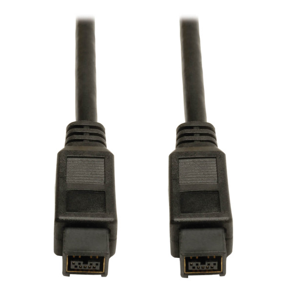 Tripp Lite F015-006 6ft IEEE 1394b FireWire 800 Gold Hi-speed Cable 9pin/9pin 6'