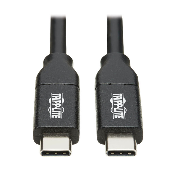 Tripp Lite U040-C1M-C-5A USB Type C to USB C Cable USB 2.0 5A Rating USB-IF Cert M/M 1M