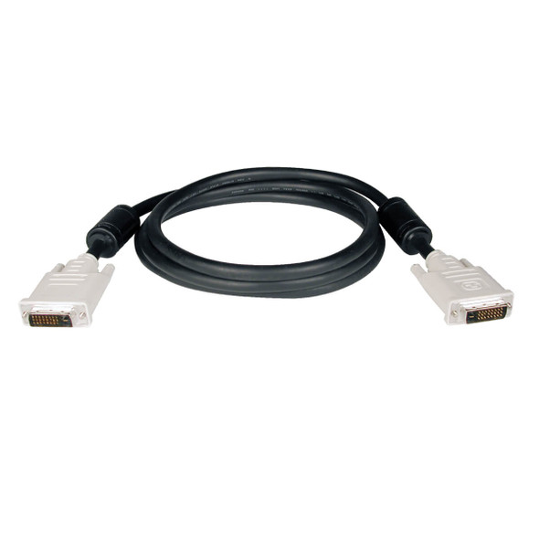 Tripp Lite P560-010 10ft DVI Dual Link TMDS Cable Molded Shielded DVI-D M/M 10'