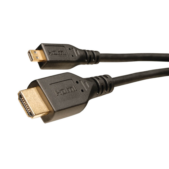Tripp Lite P570-003-MICRO 3ft HDMI to Micro HDMI High Speed Ethernet Video Audio Cable 3'