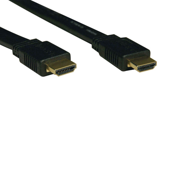 Tripp Lite P568-010-FL 10ft Flat High Speed HDMI Audio Video Gold Cable Shielded 10'