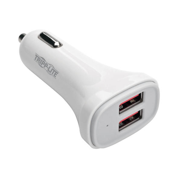 Tripp Lite U280-C02-S2 USB Car Charger Dual-Port with Autosensing 5V 4.8A Fast Charger
