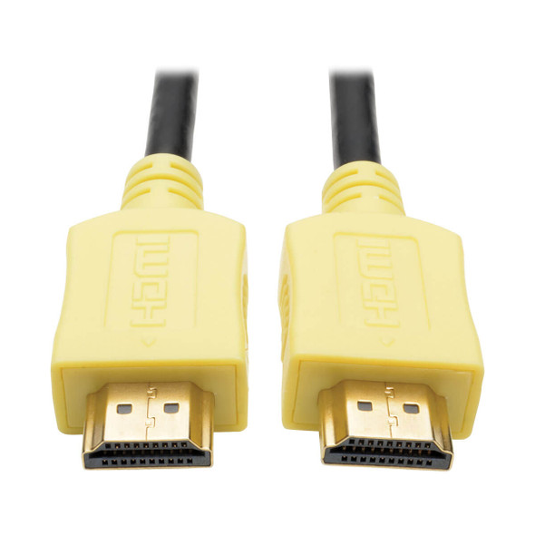 Tripp Lite P568-003-YW 3ft Hi-Speed HDMI Cable Digital A/V UHD HDMI 4Kx2K M/M Yellow 3'