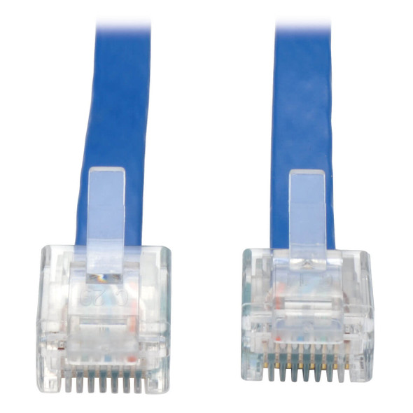 Tripp Lite N205-006-BL-FCR Cisco Console Replacement Rollover Cable RJ45 32AWG M/M 6' 6ft