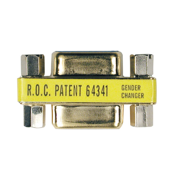 Tripp Lite P150-000 Compact Gold DB9 Gender Changer Adapter Connector DB9 F/F