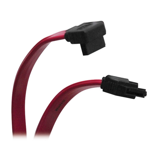 Tripp Lite P941-12I Serial ATA SATA Right Angle Signal Cable 7Pin M/7Pin Up 1ft