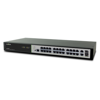 Luxul XMS-2624P 26-Port/24 PoE+ GbE Managed Switch
