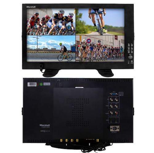 Marshall Electronics QVW173-PAC Production Quad view/Switcher Monitor Package