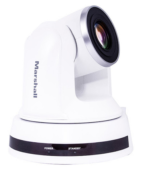 Marshall Electronics CV620-WH3 PTZ HD Camera with 3G/HD-SDI and HDMI (White)