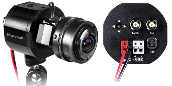 Marshall Electronics CV343-CS Compact 3GSDI Camera 50/60fps