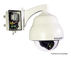 Marshall Electronics CV6XX-DH Outdoor Dome Housing for CV620, CV612, CV630 Cameras (Heater/Fan)