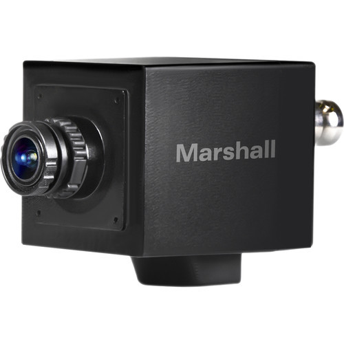 Marshall Electronics CV-505M CV505-M 2.5MP 3G-SDI Compact Progressive Camera with 3.7mm Lens (M12 Mount, Power/OSD Joystick/Audio Input)
