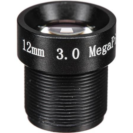 Marshall Electronics CV4712.0-3MP 12mm f/1.8 M12 3MP Lens for Select Marshall Cameras