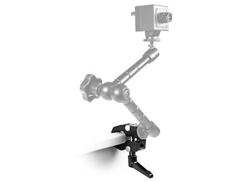 Marshall Electronics CVM-12 Miniature C-Clamp Mount with Female 1/4-20 & Female 3/8