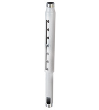 Chief CMS0810W Adj. Pipe 96 in To 120 in White