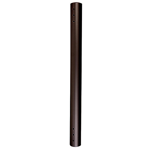 Chief CPA048P 48" Pre-Drilled Pin Connection Column, Black