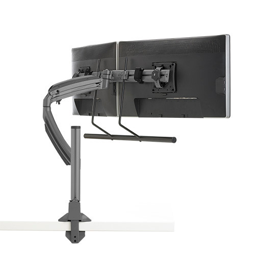 Chief K1C22HB K1 Column Mount Dual Display 2L Arm H-Array,Black