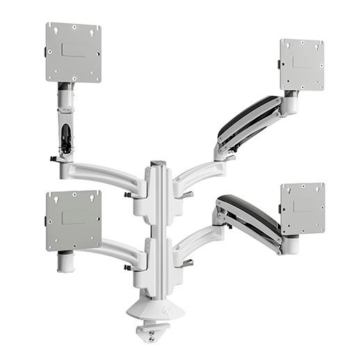 Chief K1C420W Kontour K1C Quad 2x2 Monitor Dynamic Column Mount, White