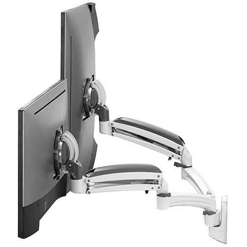 Chief K1W220WXRH Kontour K1W Dynamic Wall Mount Reduced Height, 2 Monitors