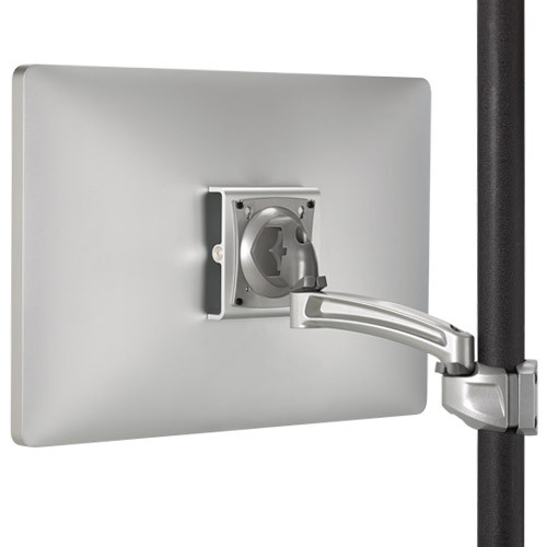 Chief K2P110S K2 Pole Mount Single Display 1L Arm, Silver