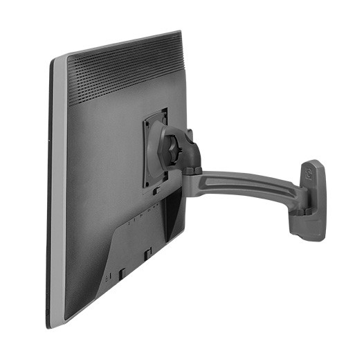 Chief K2W110B K2 Wall Mount Single Display 1L Arm, Black
